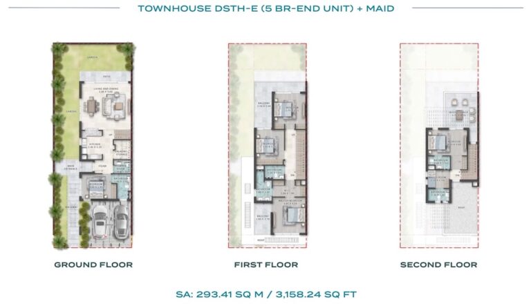 Damac Islands 2 – 4 & 5BR Townhouses from AED 2.75M